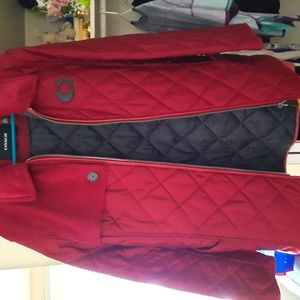Red Womens Coach Jacket